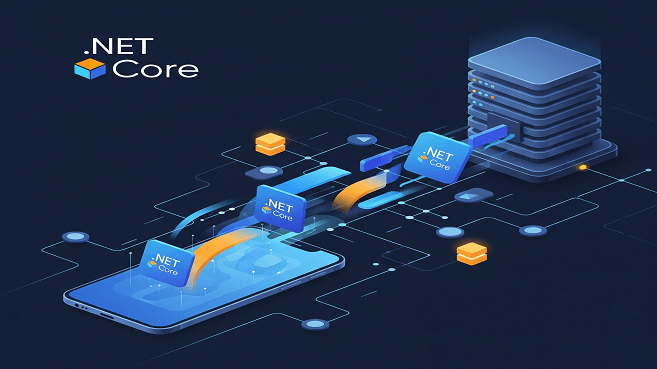 API providing secure and encrypted data communication between the mobile app and server.