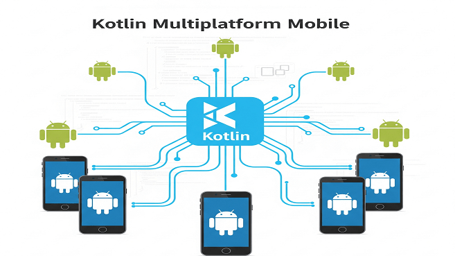 Developing Android and iOS applications with a single codebase using Kotlin Multiplatform Mobile.