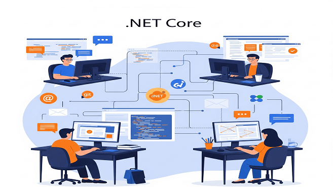 .NET Core web development supported by a vast library and an active developer community.