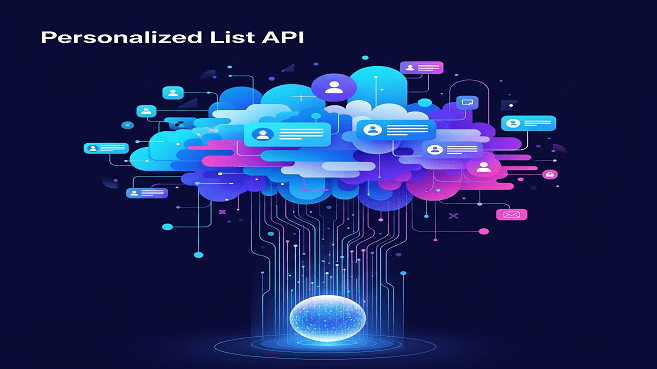 API enabling automated personalization through user data analysis.