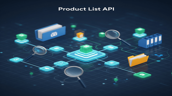 Product List API integration ensuring real-time inventory and stock updates.